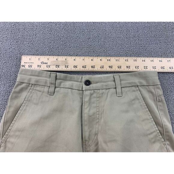 Levis Sta Prest-Pants Men 31x30 Khaki Cotton Work Wear Zip Fly Office Casual - Picture 5 of 11